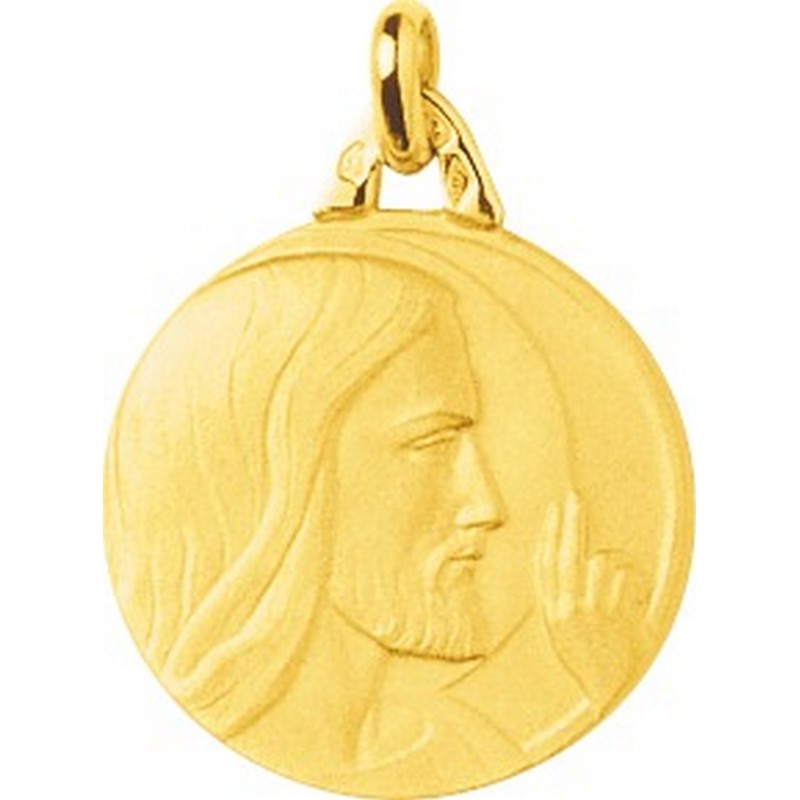 Médaille Christ or 18k